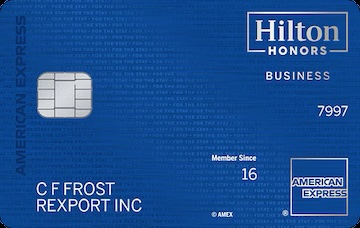 Hilton Honors Business Card