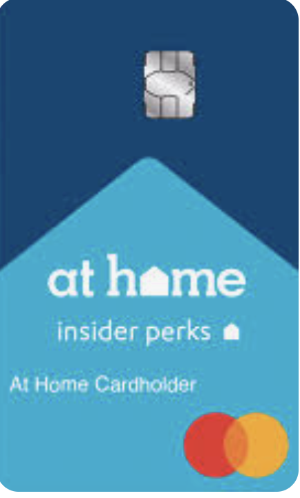 At Home Insider Perks Mastercard